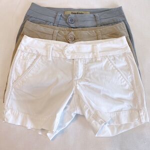 FreeStyle Resolution Woman’s shirts bundle with 3 size 0 khaki gray white